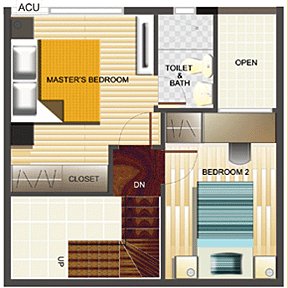 Shaw Residenza Upper Floor Layout